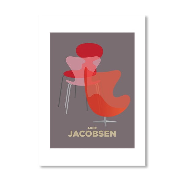 Autorský plagát Arne Jacobsen
