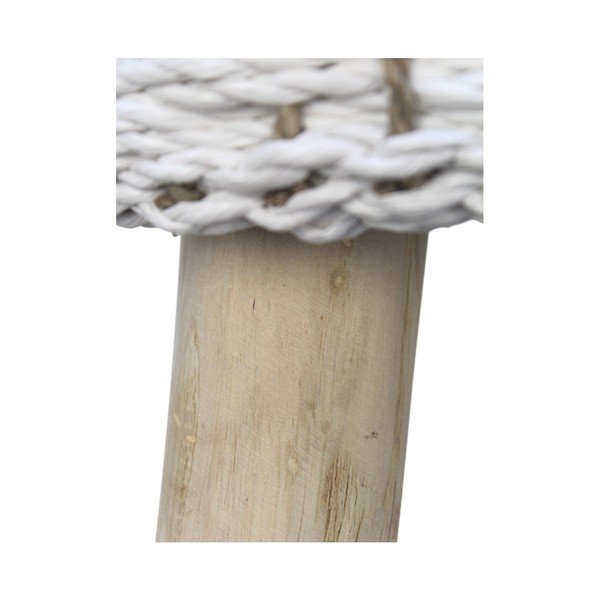 Biela stolička HSM collection Art of Nature Raffia, ⌀ 43 cm-image-3