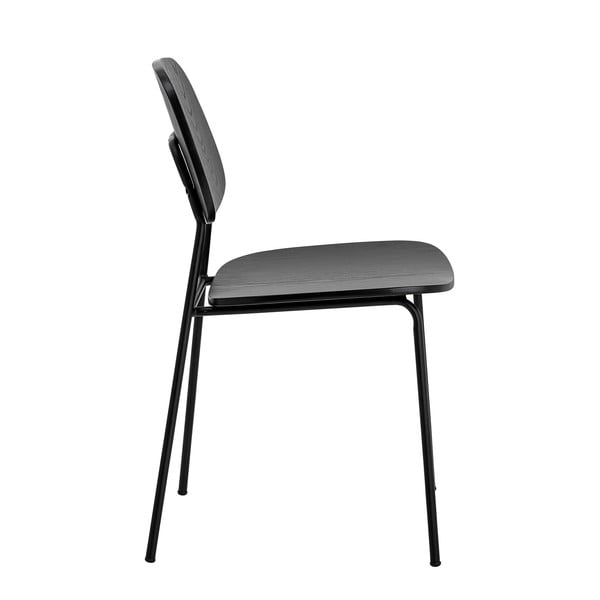 Čierna jedálenská stolička Monza - Bloomingville-image-2