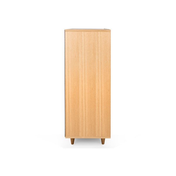 Komoda v dekore dubového dreva s antracitovými detailmi TemaHome Nyla-image-4