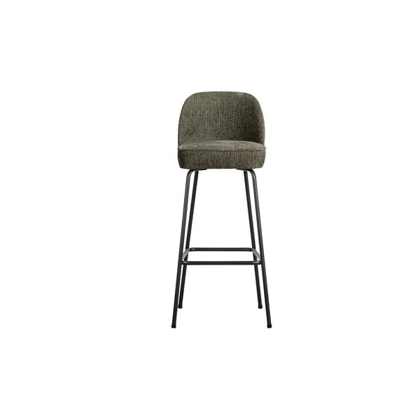 Sivá zamatová barová stolička 103 cm Vogue – BePureHome