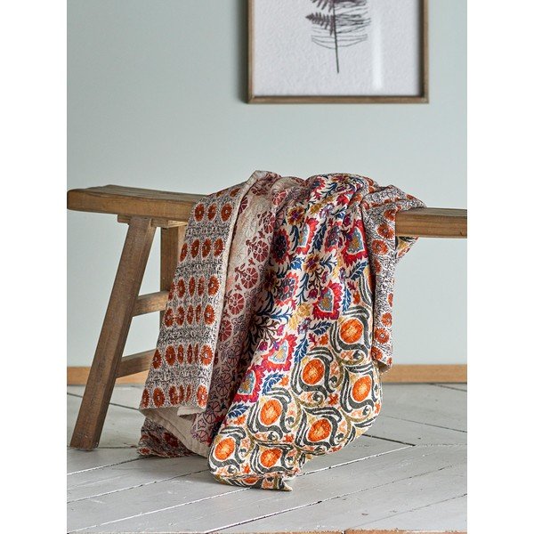 Bavlnená deka 130x150 cm Krea – Bloomingville-image-1