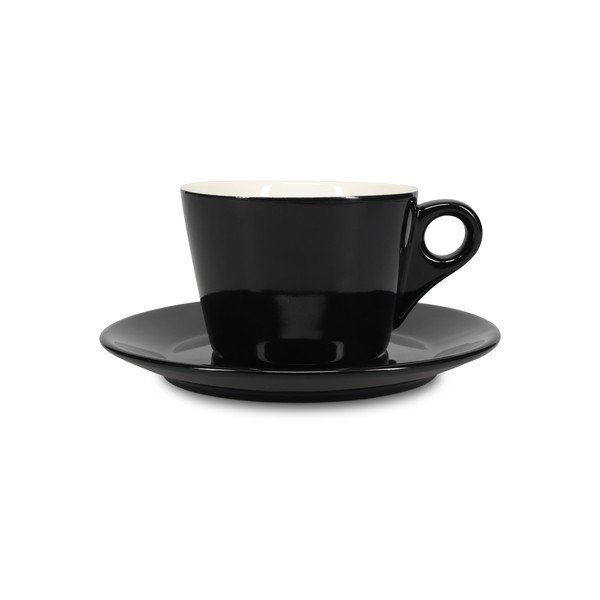 Čierny porcelánový tanierik ø 16,5 cm Barista – BonBistro-image-2