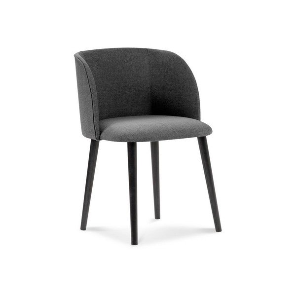 Tmavosivá jedálenská stolička Windsor & Co Sofas Antheia