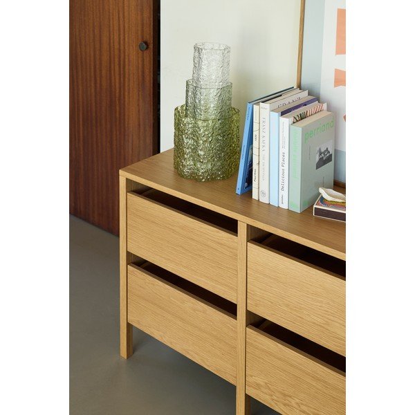 Komoda v dekore duba v prírodnej farbe 150x65x40 cm Forma – Hübsch-image-2