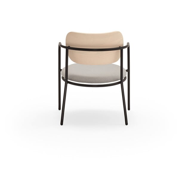 Svetlosivé kreslo v dekore jaseňa Eclipse - Teulat-image-4