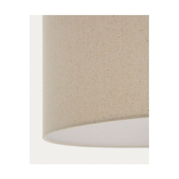 Závesné svietidlo s textilným tienidlom Mavran – Kave Home-image-2