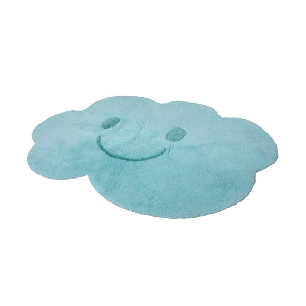 Detský modrý koberec Nattiot Nimbus, 75 × 115 cm-image-2