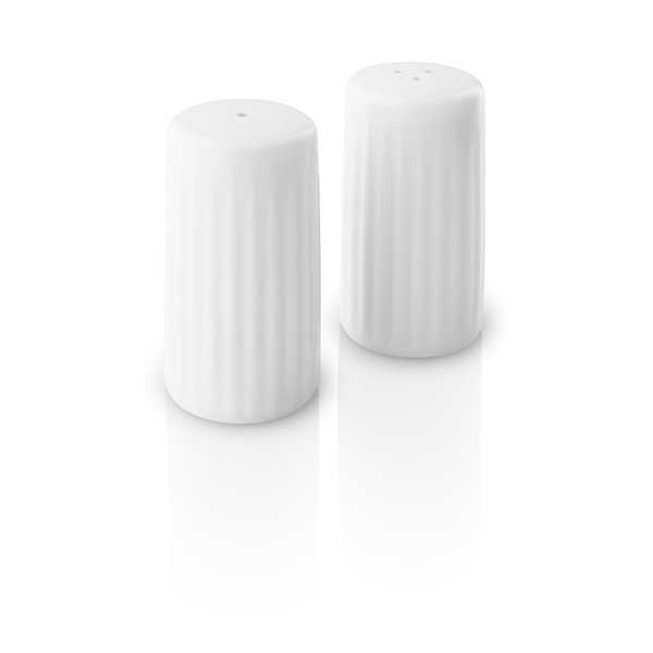 Súprava bielej porcelánové soľničky a koreničky Eva Solo Legio Nova-image-1