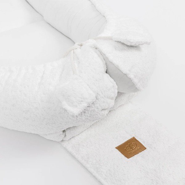 Biele hniezdočko pre bábätko 55x83 cm – Meowbaby-image-1