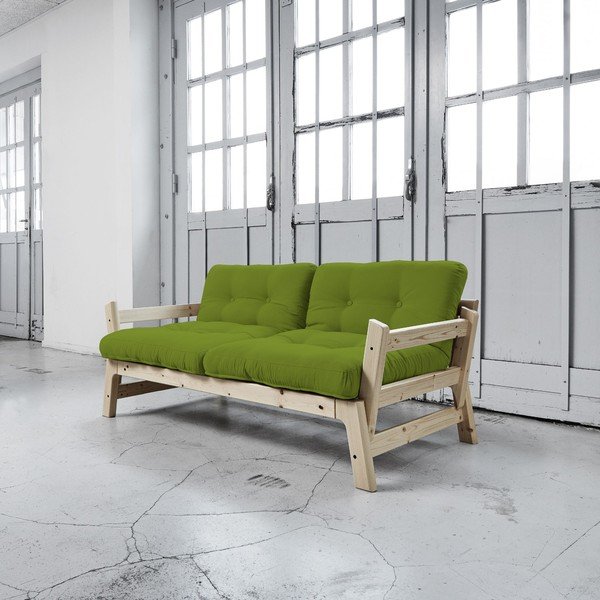 Rozkladacia pohovka Karup Step Natural/Lime-image-2