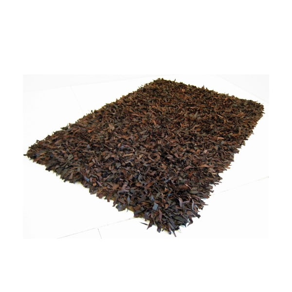 Kožený koberec Cotex Shaggy, 140 × 200 cm
