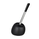 Čierna keramická toaletná kefa Wenko Polaris