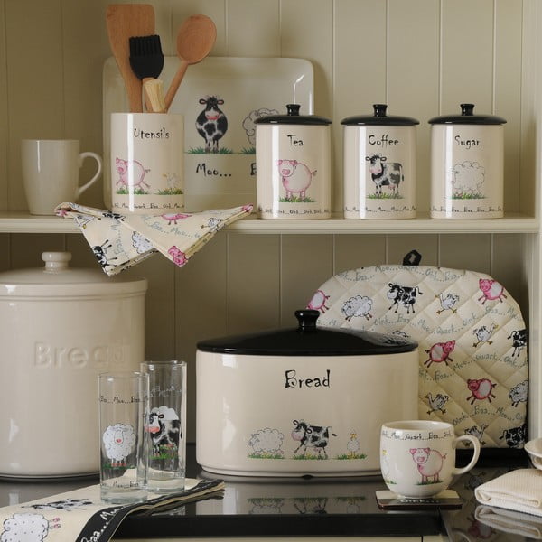 Keramická cukornička z porcelánu Price & Kensington Home Farm,⌀ 9,3 cm-image-2