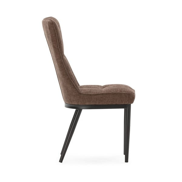 Hnedé jedálenské stoličky v súprave 2 ks Damon – Marckeric-image-4