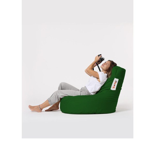 Tmavozelený sedací vak Lina – Floriane Garden-image-4