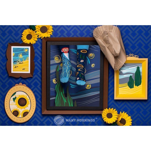 Ponožky Many Mornings True Vincent, veľ. 35-38-image-1