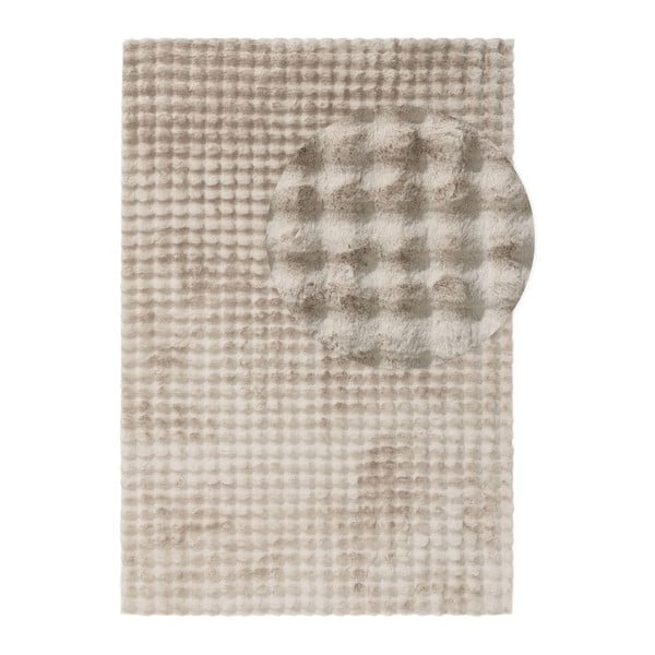 Béžový umývateľný koberec 200x290 cm Bubble Cream – Mila Home