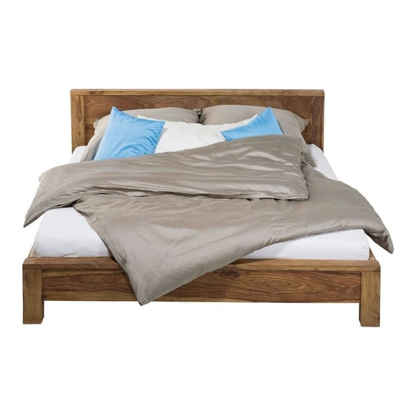 Posteľ z exotických drevín Kare Design Authentico Bett, 160 × 200 cm-image-4