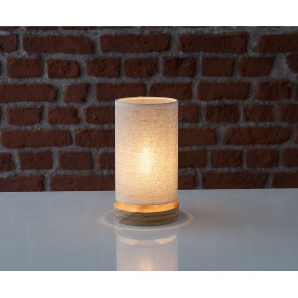 Stolová lampa s drevenou základňou Homemania Lola-image-1