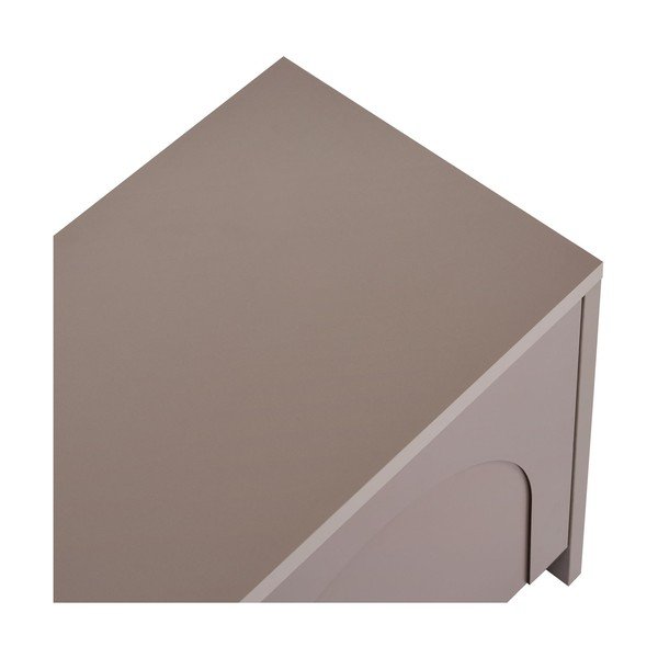 Taupe TV stolík 180x45x32 cm Aurelia – Kalune Design-image-3