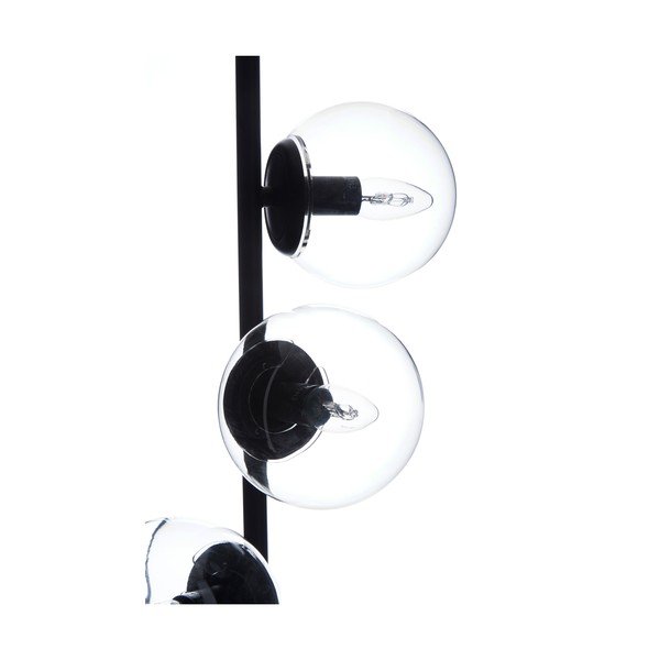 Čierna stojacia lampa Westwing Collection Casey, výška 170 cm-image-3