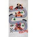 Slonovinový prateľný detský hrací koberec 160x230 cm Race Time – Vitaus