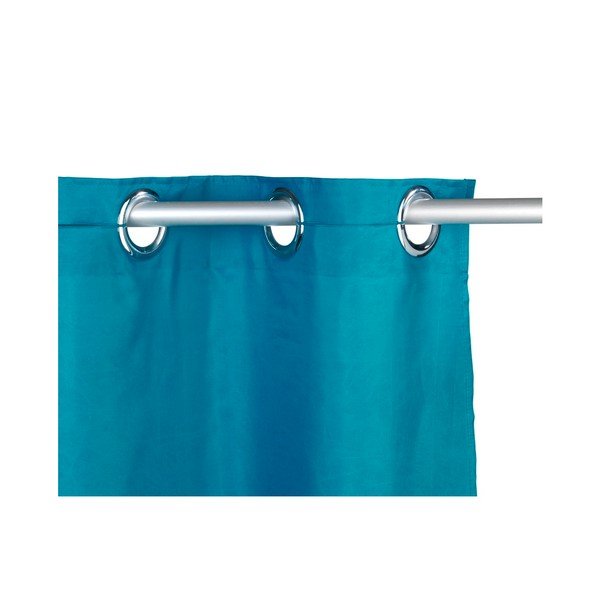 Petrolejovomodrý sprchový záves Wenko Comfort Flex, 180 × 200 cm-image-3