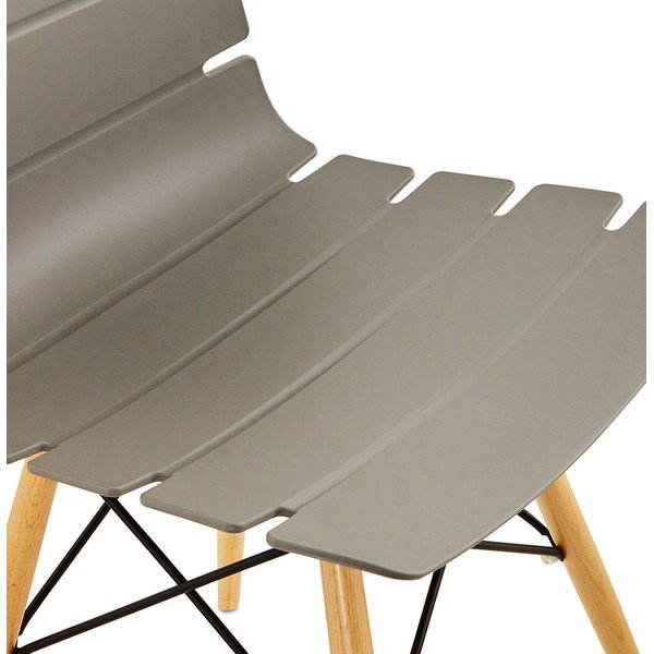 Sivá jedálenská stolička Kokoon Design Strata-image-4