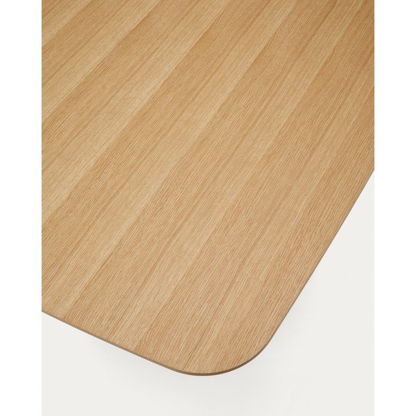 Jedálenský stôl v dekore duba v prírodnej farbe 100x240 cm Litto – Kave Home-image-3