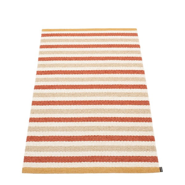 Vnútorný a vonkajší koberec v tehlovo-krémovej farbe 70x120 cm Teo Brick – Pappelina