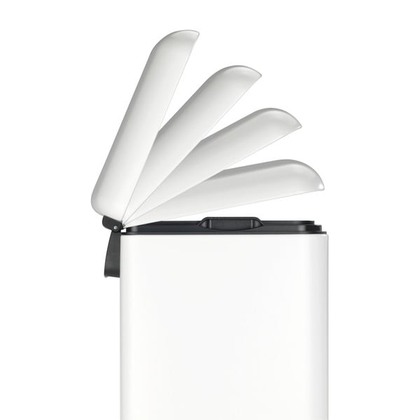 Biely pedálový odpadkový kôš Wenko, 30 l-image-3