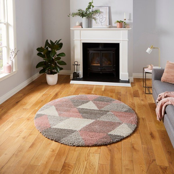 Koberec Think Rugs Royal Nomadic Trinagle, ø 160 cm-image-1