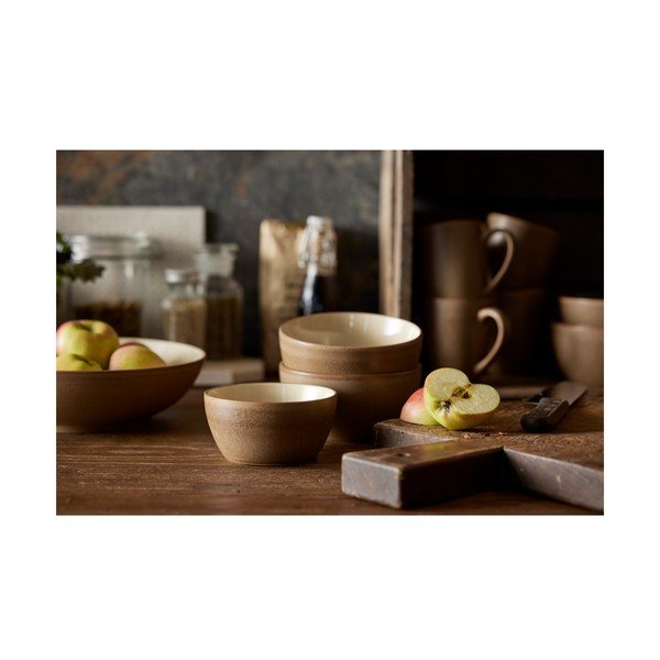 Hnedá misa z kameniny ø 24 cm - Bitz-image-1