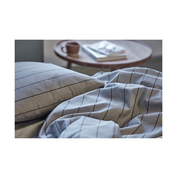 Sivé bavlnené obliečky 200x140 cm Line - Södahl-image-1