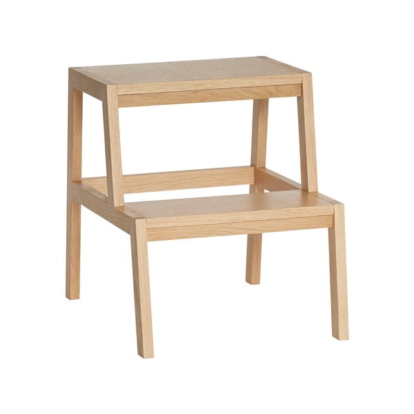 Stolička v dekore duba v prírodnej farbe Alp – Hübsch