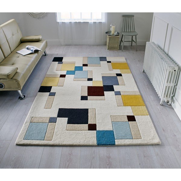 Vlnený koberec 230x160 cm Illusion Abstract - Flair Rugs-image-1