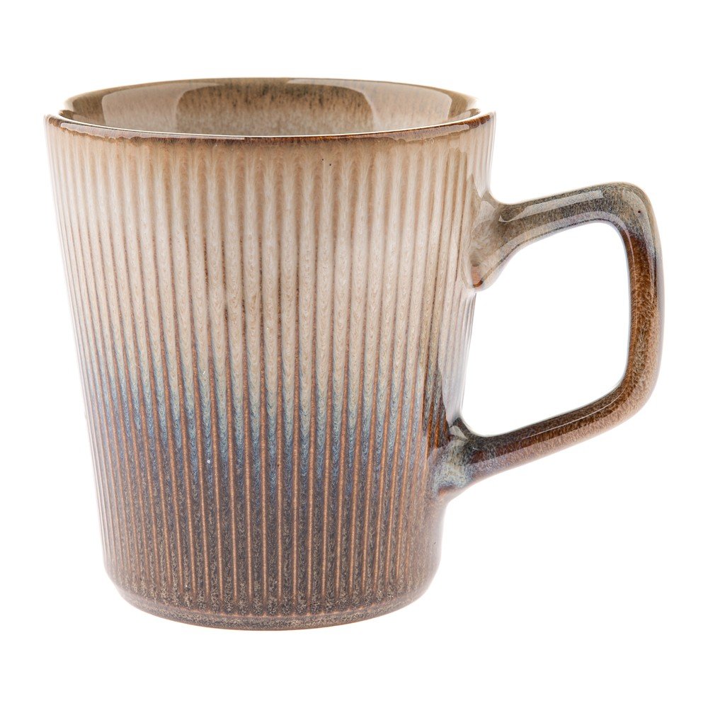 Hnedý keramický hrnček 410 ml Tone – Dakls