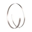 Sivá LED stojacia lampa s hlasovým ovládaním/s ovládaním pomocou mobilnej aplikácie s kovovým tienidlom (výška  75 cm) Cinardi – CINQUE