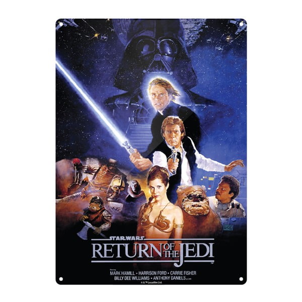 Dekoratívna ceduľa Star Wars™ Return of the Jedi, 29 x 45 cm