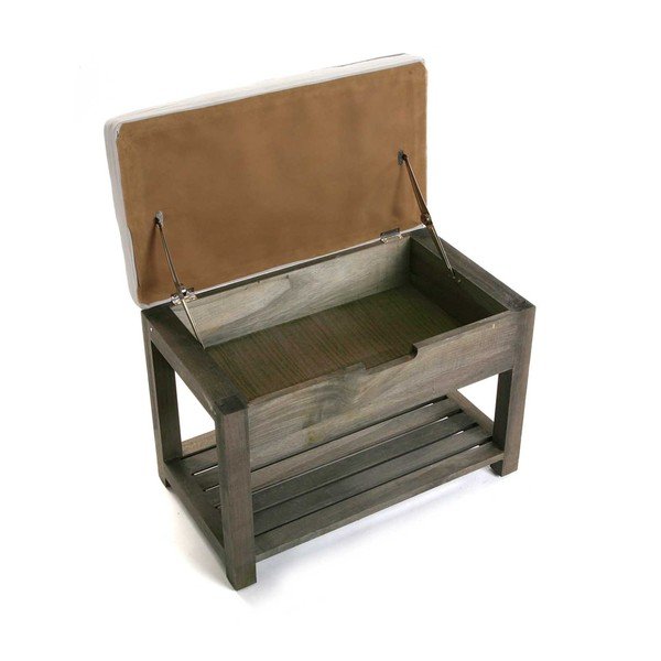 Drevená komoda s úložným priestorom Versa Cabinet-image-1