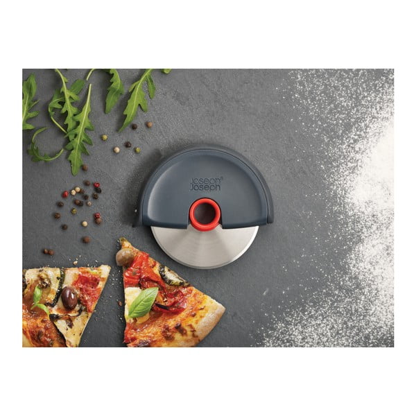 Silikónovo–nerezový krájač na pizzu Disc – Joseph Joseph-image-4
