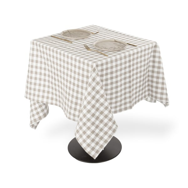Bavlnený obrus 150x150 cm Gingham – Tiseco Home Studio