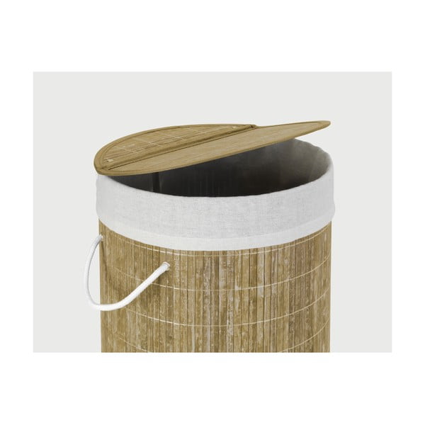 Bambusový kôš na bielizeň Wenko Bina, 55 l-image-3