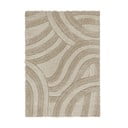 Béžový ručne tkaný koberec z recyklovaných vlákien 160x230 cm Velvet – Flair Rugs