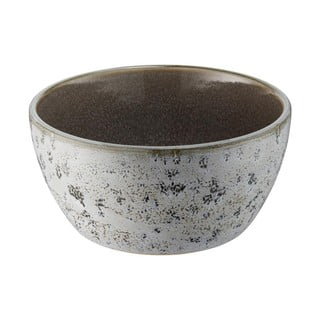 Sivá kameninová miska s vnútornou glazúrou v sivej farbe Bitz Mensa, priemer 12 cm
