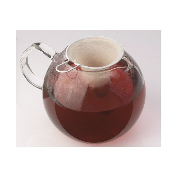 Biela bavlnená čajová sieťka Westmark, ø 7 cm-image-1