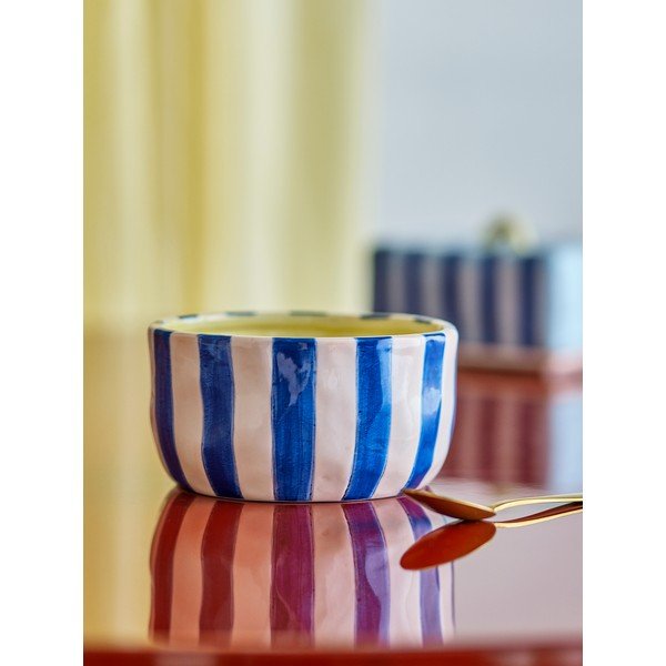 Žlté/modré keramické misky v súprave 4 ks 300 ml Phoenix – Bloomingville-image-3