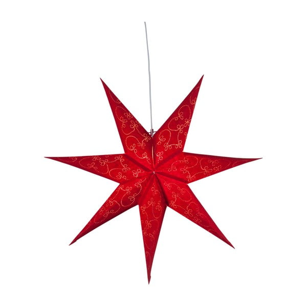 Červená svietiaca papierová dekorácia Best Season Decorus