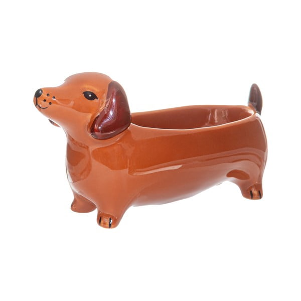 Porcelánová dekoratívna misa 5x14 cm Sausage Dog – Sass & Belle